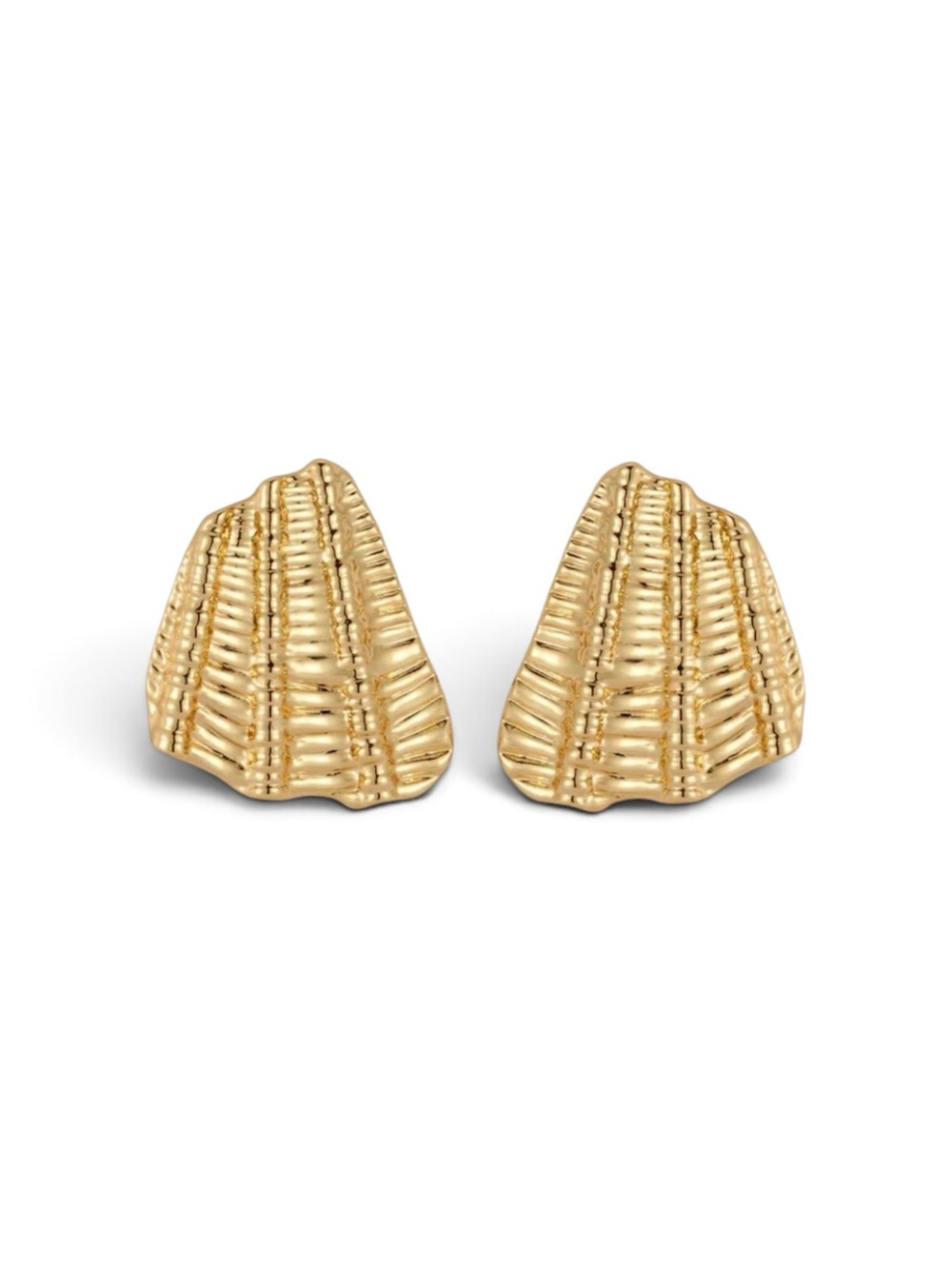 Mignonne Gavigan Seashell Stud Earrings, NWT, $85